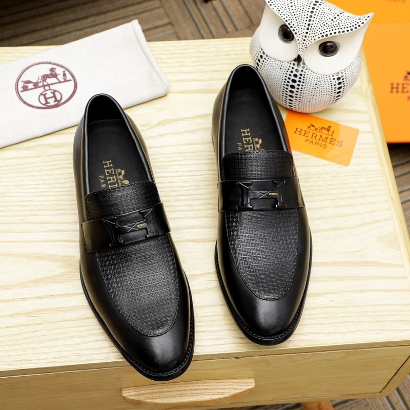 H**mes leather shoes
